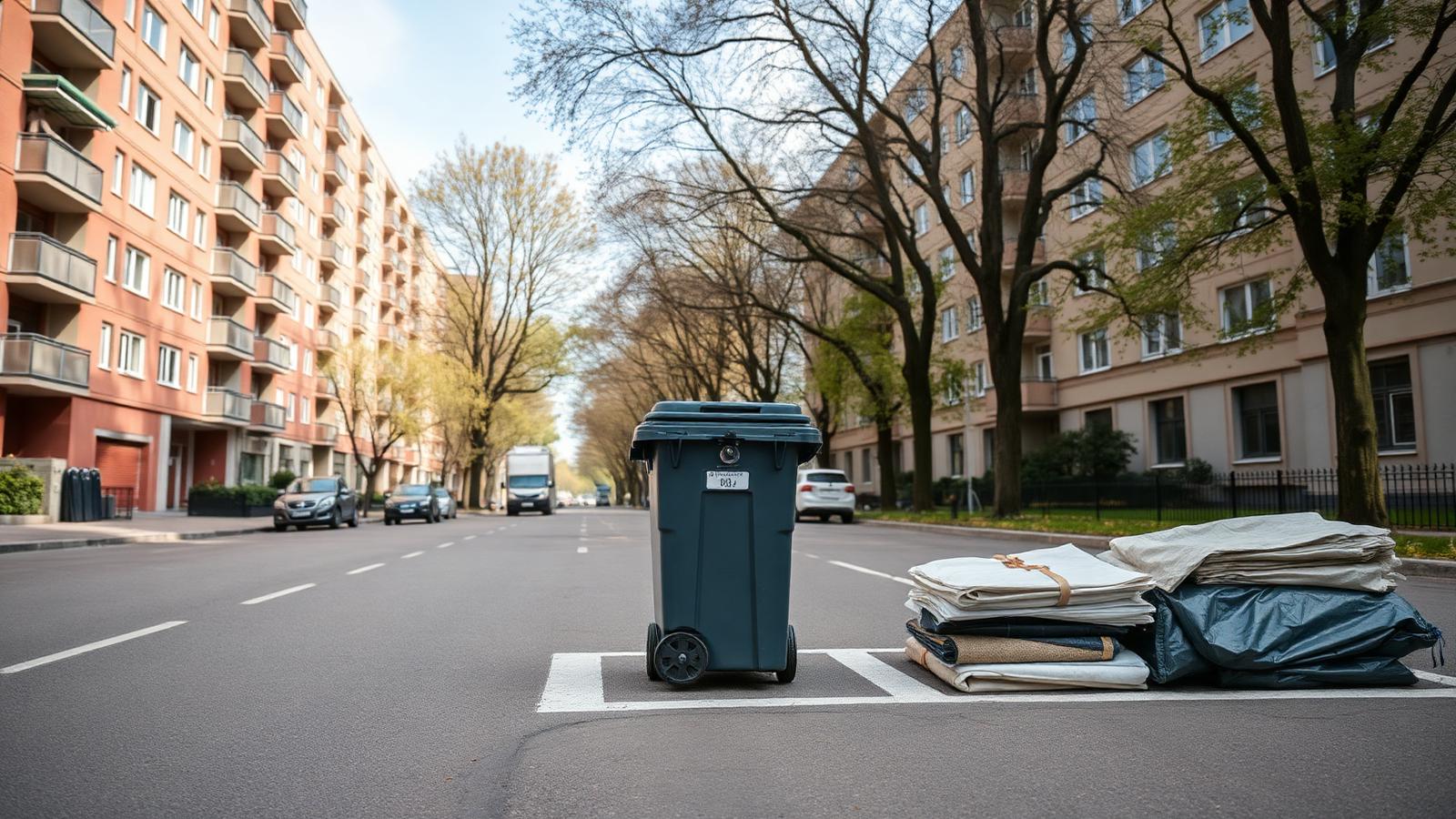 Контейнер для отходов озеленения во дворе частного дома в Лилекюла