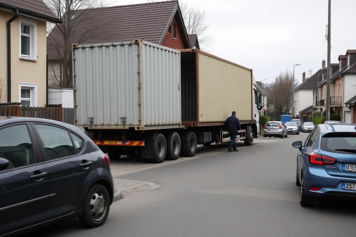 Konteineriveok ei pääse pargitud autode tõttu hoovi